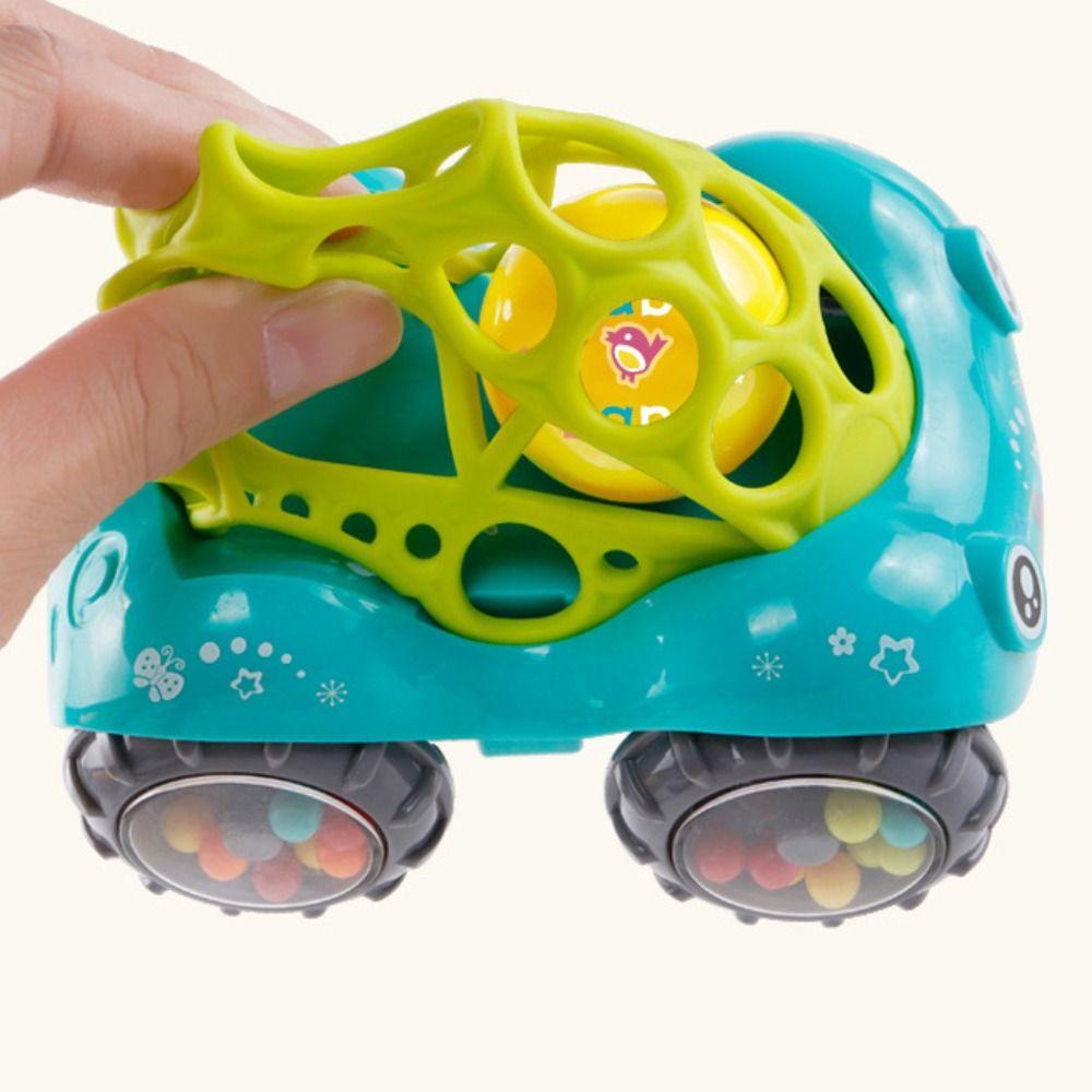 Plastic Soft Shell Bucket Truck Toys Car Shape Shaking Bell Kids Toy  Toddler Toys