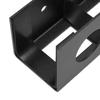 3pcs Black Under Desk Shelf Space Saving Under Desk Device Holder Laptop Mount  Desks Organization