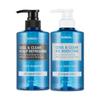 Kundal Cool & Clear Kopfhaut erfrischendes kühles Shampoo 500ml + Eis-Boostendes kühles Duschgel 500ml Aqua Minze Duft 1 Stück 500ml