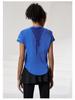 Damen Schnelltrocknendes Reflektierendes Mesh-Top - Atmungsaktives Rundhals Kurzarm für Laufen & Aerobic