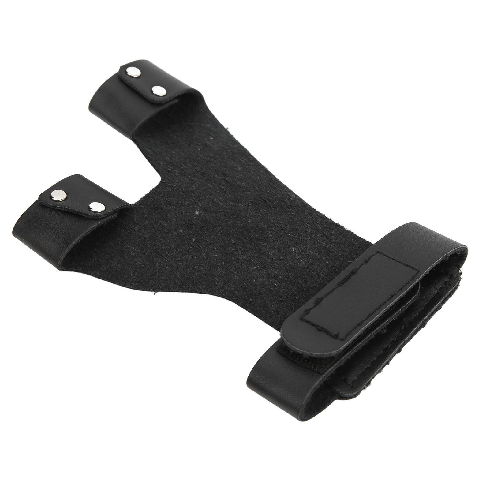 

Захисна рукавичка для стрільби з лука Шкіряний захист руки Рукавичка для стрільби з лука Традиційного типу для лівої руки Для вулиці