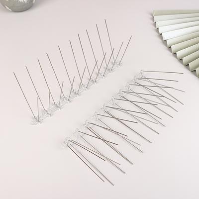 1ks Nerezové hroty proti holubům a odpuzovač ptáků 25 cm Balkonový odpuzovač ptáků Sada Thorn Nail pro hubení škůdců
