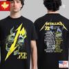 Metallica M72 Світовий Тур 2025 Мерч Розколотий Череп Обмежена Серія Унісекс Футболка