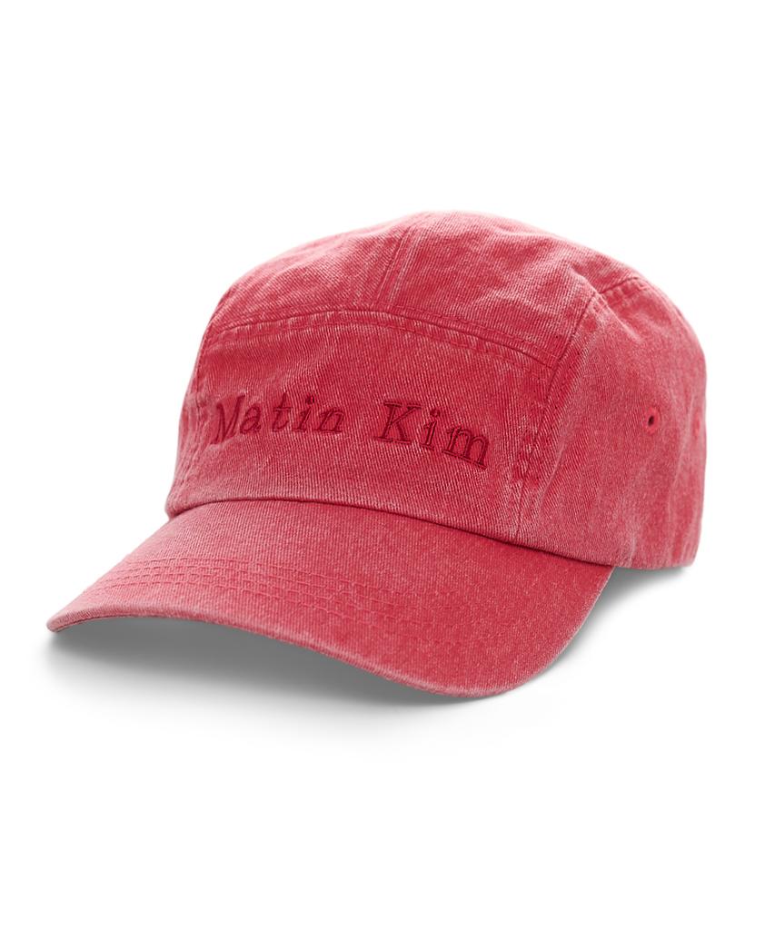 Mattengkim Matin Washed Camp Cap In Red