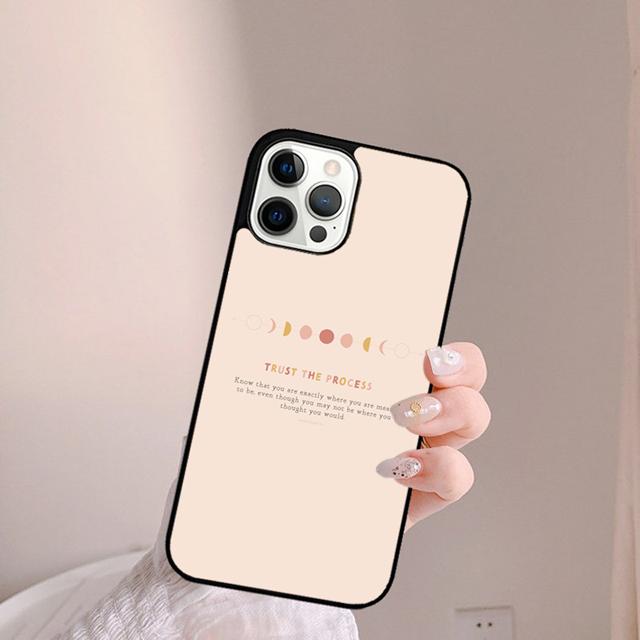 

Простая английская фраза-слово Вдохновляющий Чехол для Телефона для iPhone 17 Air 16 15 14 13 11 12 Pro Max Plus Coque iPhone 13