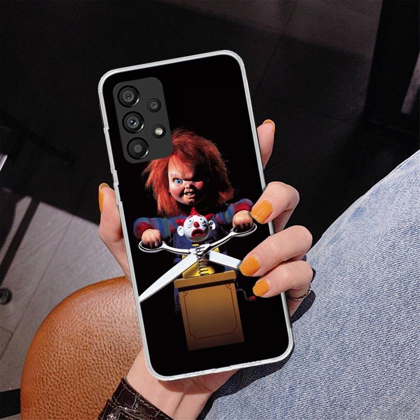 Chucky Child's Play Phone Case For Samsung Galaxy A17 A16 A15 A14 A13 A57 A56 A55 A54 A53 A37 A36 A35 A34 A33 A26 A25 A24 A23 Ga