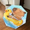 1PC Duck Bear Umbrella-8-Rib Reinforced Portable Folding Travel Suitable for All Seasons Outdoor Daily Use-G403
