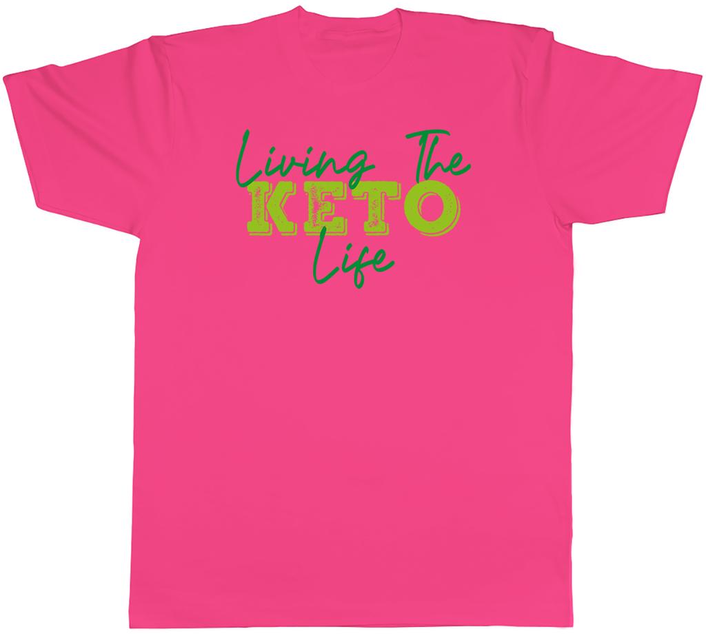 Keto Life Unisexs TShirt Gym Health Diet Fat Loss Funny Tee Gift