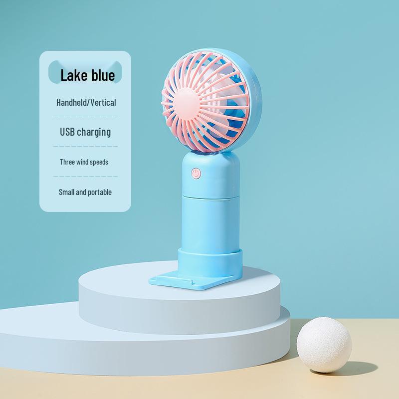 USB Rechargeable Mini Handheld & Desktop Fan Premium Model