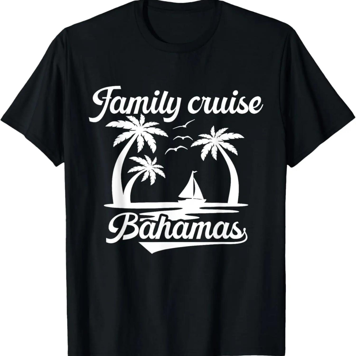 Family Cruise Bahamas 2025 Summer Matching Vacation 2025 T-Shirt S чёрный