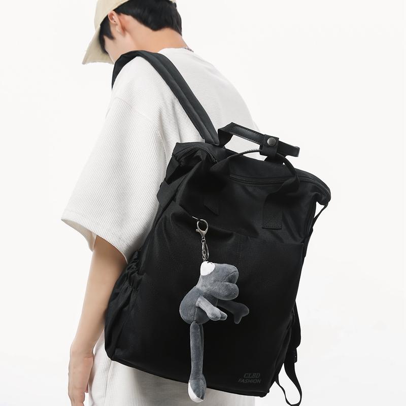 Large Capacity Backpack Male Middle School Student Schoolbag Female Travel Laptop Bag