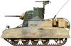Miniart Stuart Honey Early Model with Sunshield Plastic Model Kit MA35423 1/35 Mk.I (Tank)