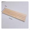 Card Slot Jewelry Display Rack Wooden Wood Earring Stand Tabletop for Shop