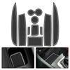 10 Pc / Set Anti-Slip Gate Slot Cup Mat Door Groove Non-Slip Pad Mats For  Clio 4 Car Accessories Door Groove Mats
