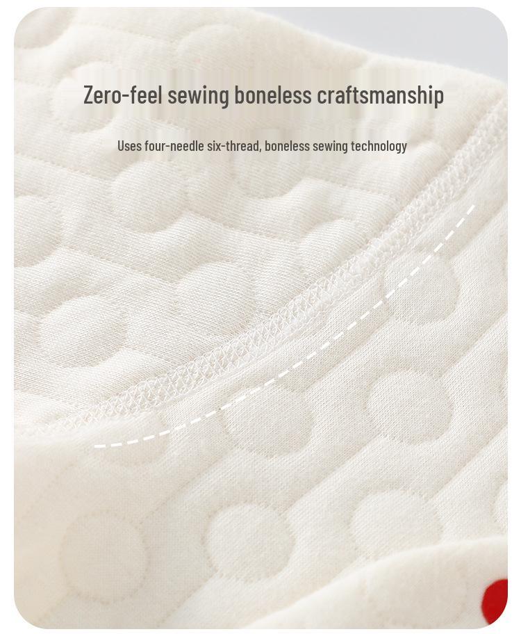 Children's Red Quilted Outfit: New Year & First Birthday Set