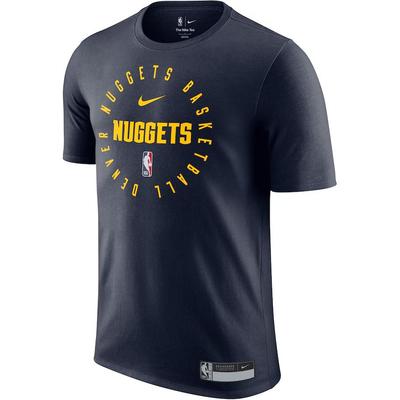 Denver Nuggets Dri-Fit Legend On-Court Practice Outdoor Casual Sports Crew Neck Short Sleeve T-Shirt Unisex T-Shirt Navy-Blue HF1417-419
