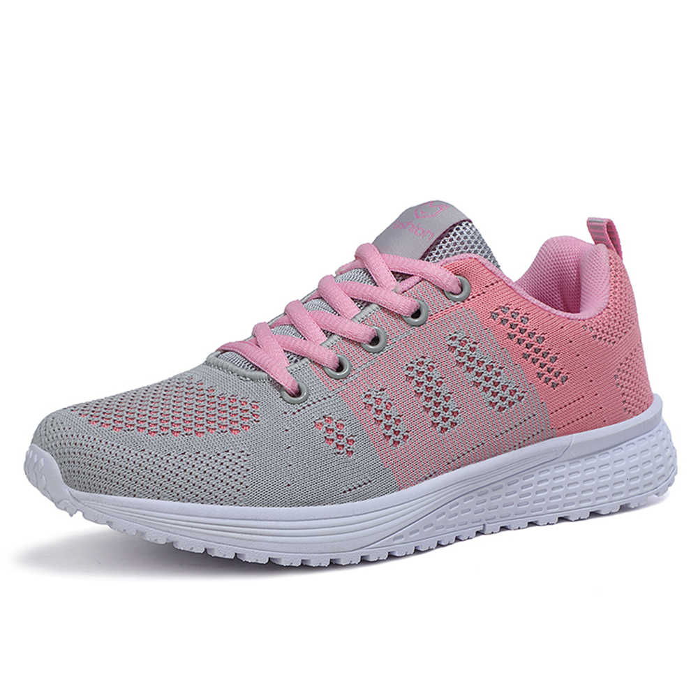 Fashion Laced Plus Size Women's Tied Shoes Vulcanize Trainers Woman Leopard Sneakers Woman Sports Tenus Luxury Brand Tenisky