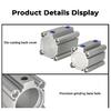 TACQ Series Guide Rod Compact Cylinder Double Acting Pneumatic Cylinder 12 16 20 25 32 40 50 63 80 100 Bore