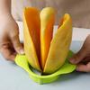 Durable Plastic Mango Cutter with Easy-Grip Handle, Creative Kitchen Gadget for Peeling and Pitting, Efficient Fruit Slicer for Perfect Mango Slices