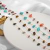 50CM/Bag Copper Handmade Stone Chain For DIY Handmade Jewelry