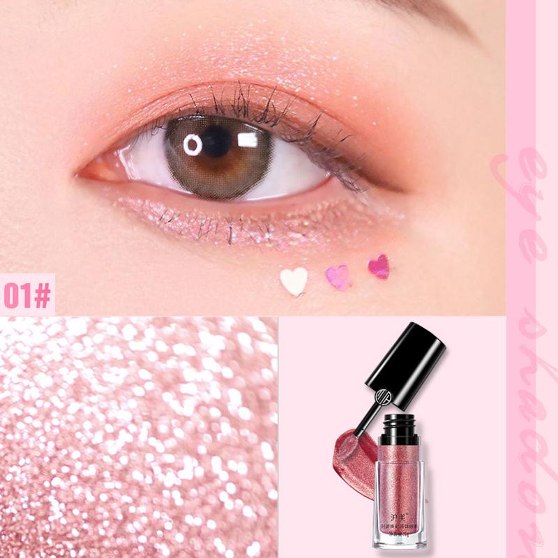 HOUMAMI Leichter Mirage Colour Lidschattenstift Starlight Eyeshadow Crystal Glitter Flüssiger Lidschatten Kosmetik