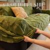 Winter Plush Green Sofa Cover New All In One Anti Slip Sofa Cover All Inclusive Universal Cover Anti Cat Scratch Cloth
