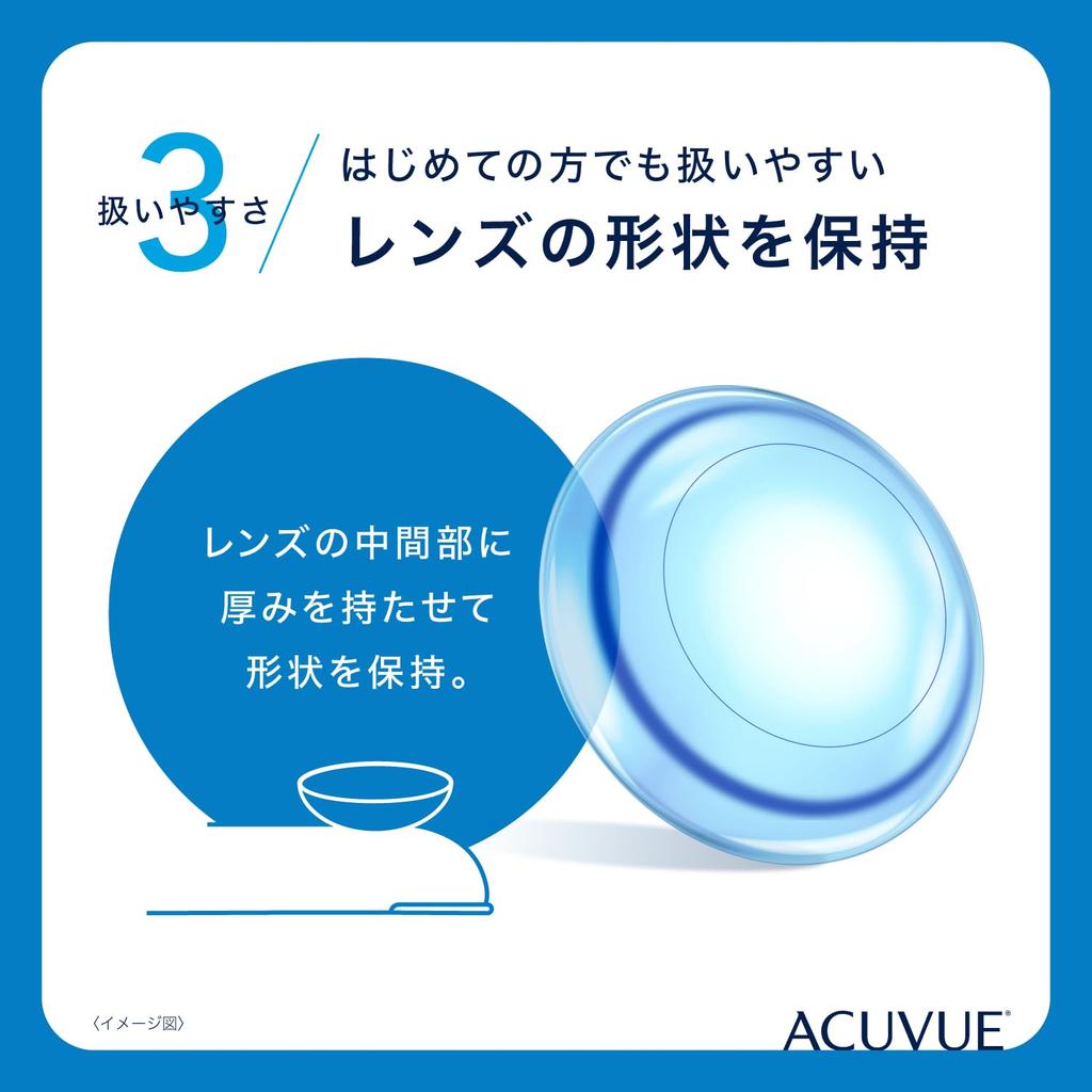 Acuvue Moist 30 lenses 1-Day [BC] 9.0 [PWR] -4.25,