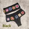 Handmade Crochet Small Square Bikini Set Swimsuit