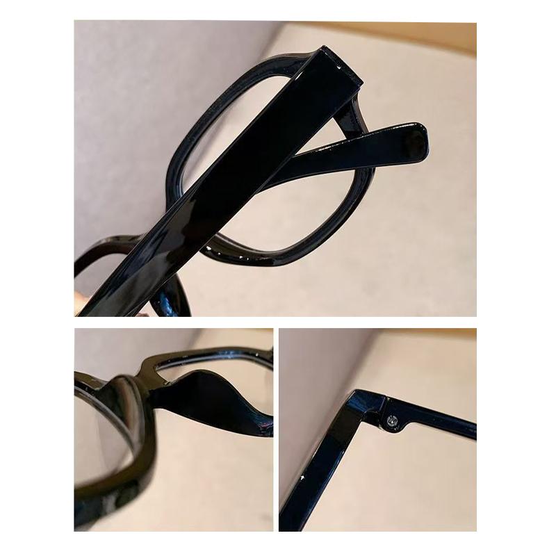 Xiaomi Women Vintage Square Red Myopia Glasses, Anti Blue Light Computer Reading Eyeglasses Retro Decorative Eyewear