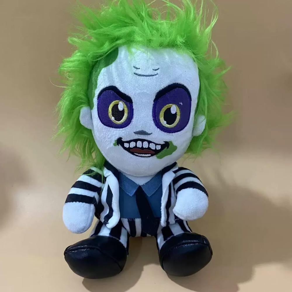 

Новые плюшевые игрушки Битлджус, мягкие игрушки, плюшевые игрушки, фигурки ужасов, змея, детские подарки на день рождения, Хэллоуин