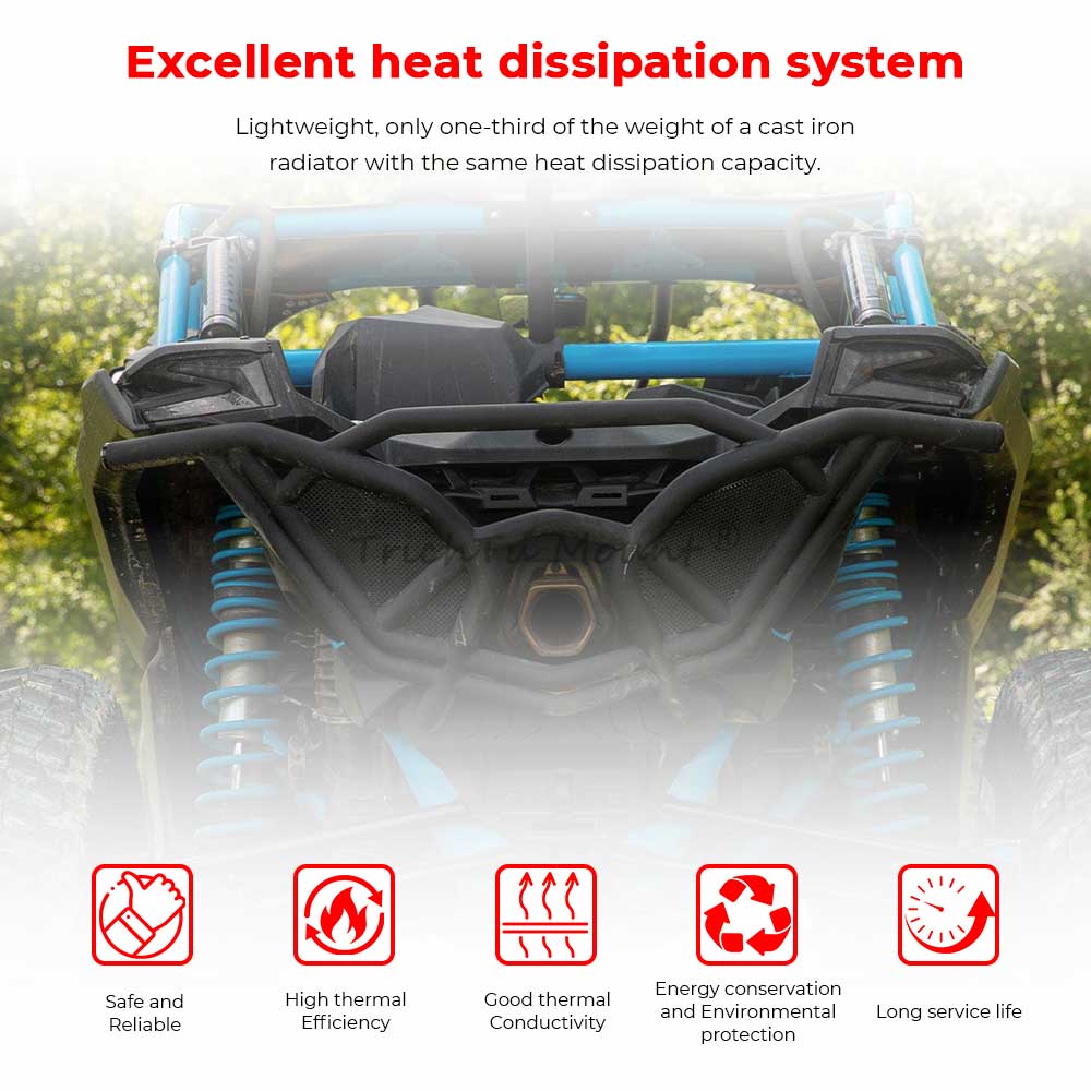 Left & Right Rear LED Tail Light Assembly PMMA 1 Pair PMMA Accessory Fit For CAN-AM Maverick MAX Turbo RR - XDS SAS 2025 2026