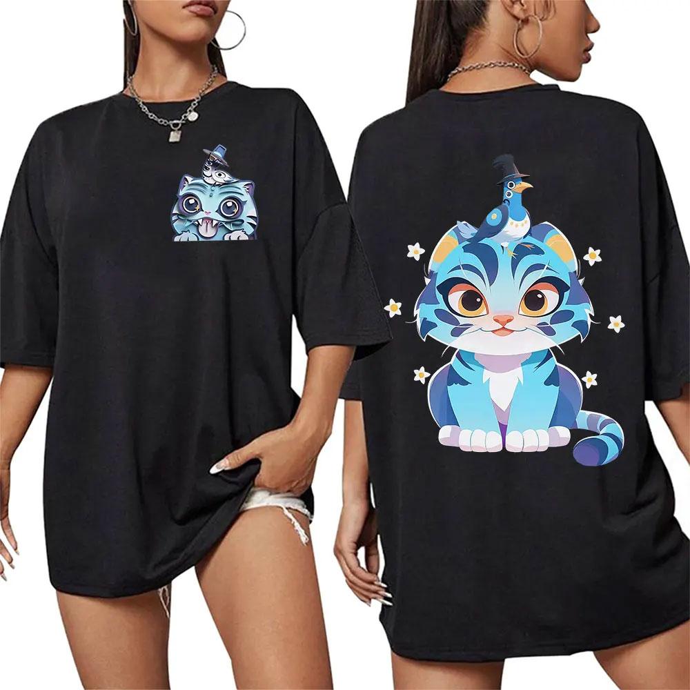 High Quality Fashion Oversized Cotton Huntrix Kpop Demon Hunters Movie 2025 Graphics T Shirts Men Women's T-shirt Harajuku Tops