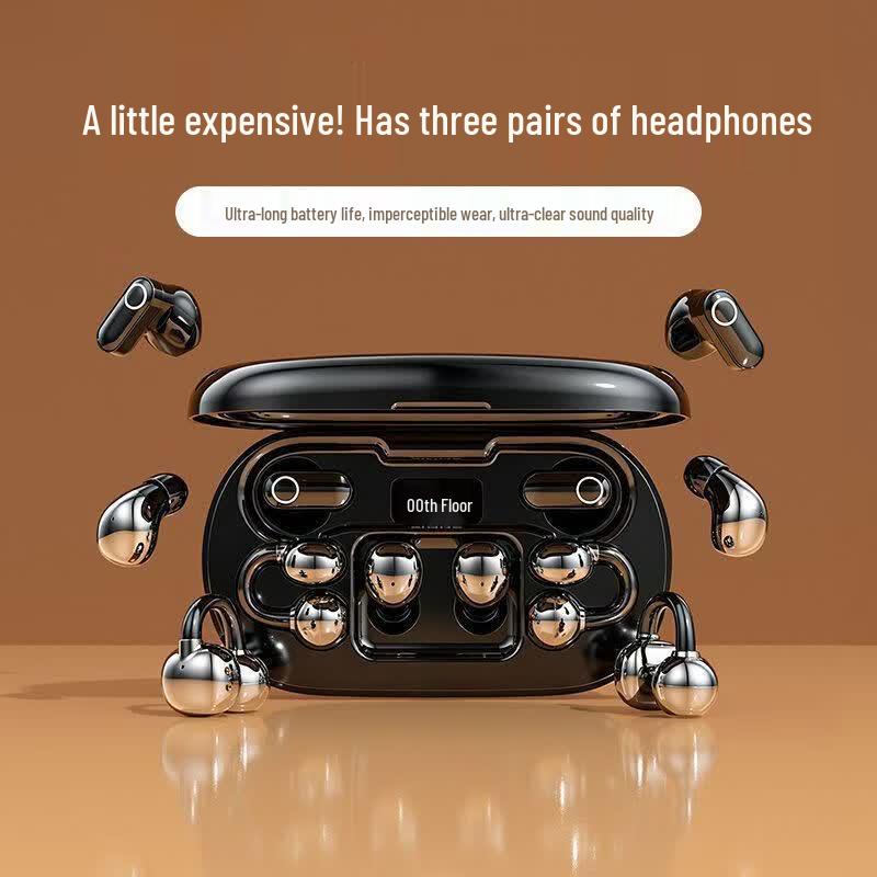 Taidoo 3-in-1 bezvadu Bluetooth austiņas ar