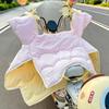 Xiaohongshu Winter Windproof Color Scheme Electric Bicycle Quilt: Thick, Waterproof, Two-Color Windshield