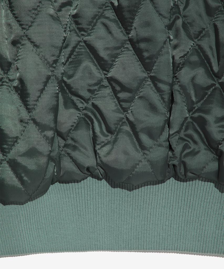 Birthdaysuit Patent Stadium Jacket (Sage)