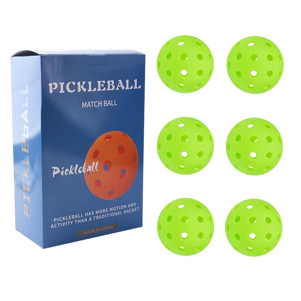 74mm Luminous Pickleball, 40-Hole Rotational & Injection Molded