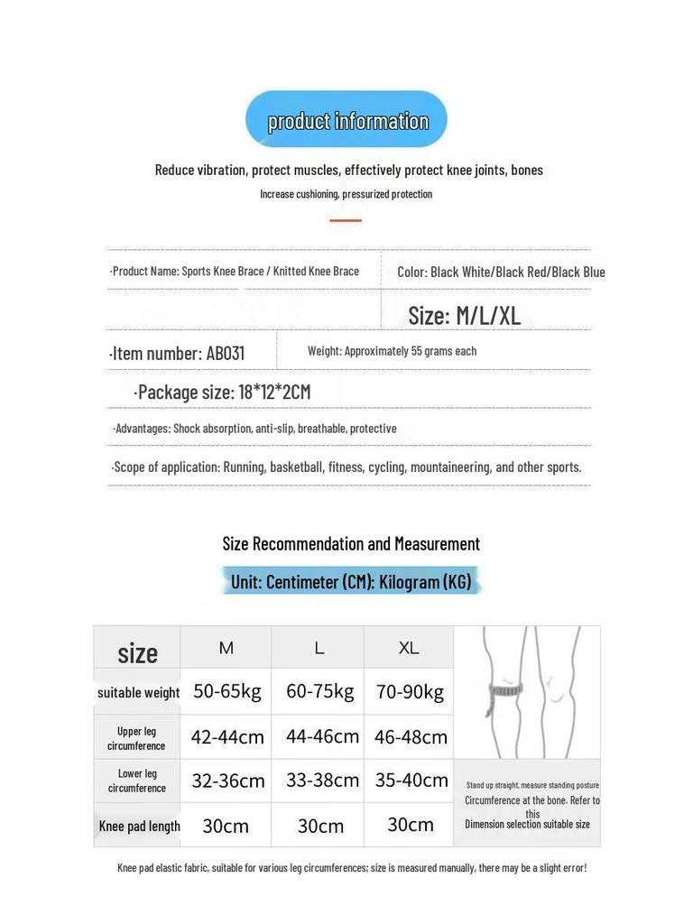 Chiwang Cansalo Sports Knee Brace