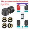 Tyre Pressure Monitoring System Bluetooth-compatible Auto Motorcycle Tire Pressure Detection Mobile Phone Display Accessories