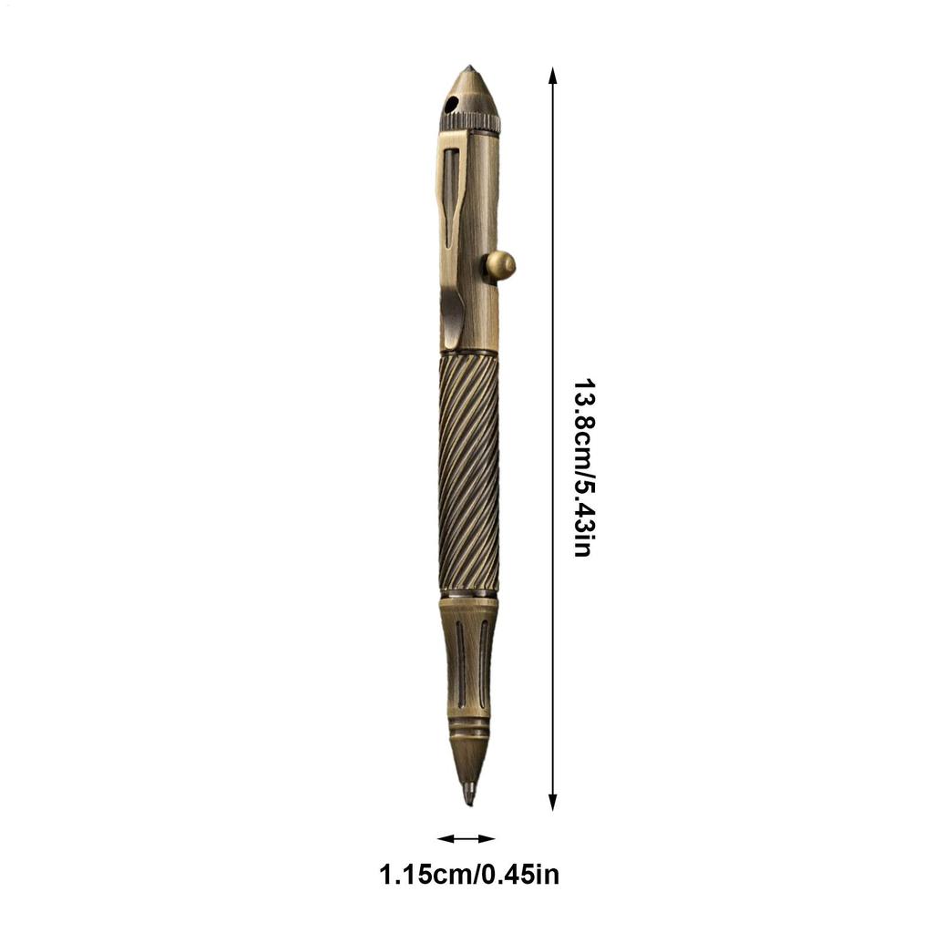 Metal Pen Note Taking Supplies Brass Pen For Men For Men Work Business Meeting School College Outdoor
