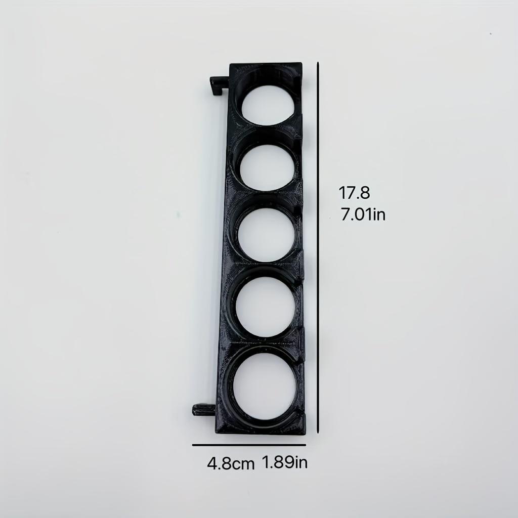 1x Pigment Rack Space Saving for Storing Pigment Bottles 3.2cm 1.26in Wall Mount Paint DIY Project Pigment Storage Display RackGood Product
