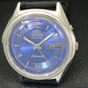 VINTAGE ORIENT AUTOMATIC 46961 JAPAN MENS BLUE COLOR DIAL WATCH A700628-5 R204-a700628