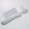 Gummi Maus Handgelenkstütz-Set - Rutschfest, Bequemes Hand- und Handflächenpolster für Büro-Tastatur