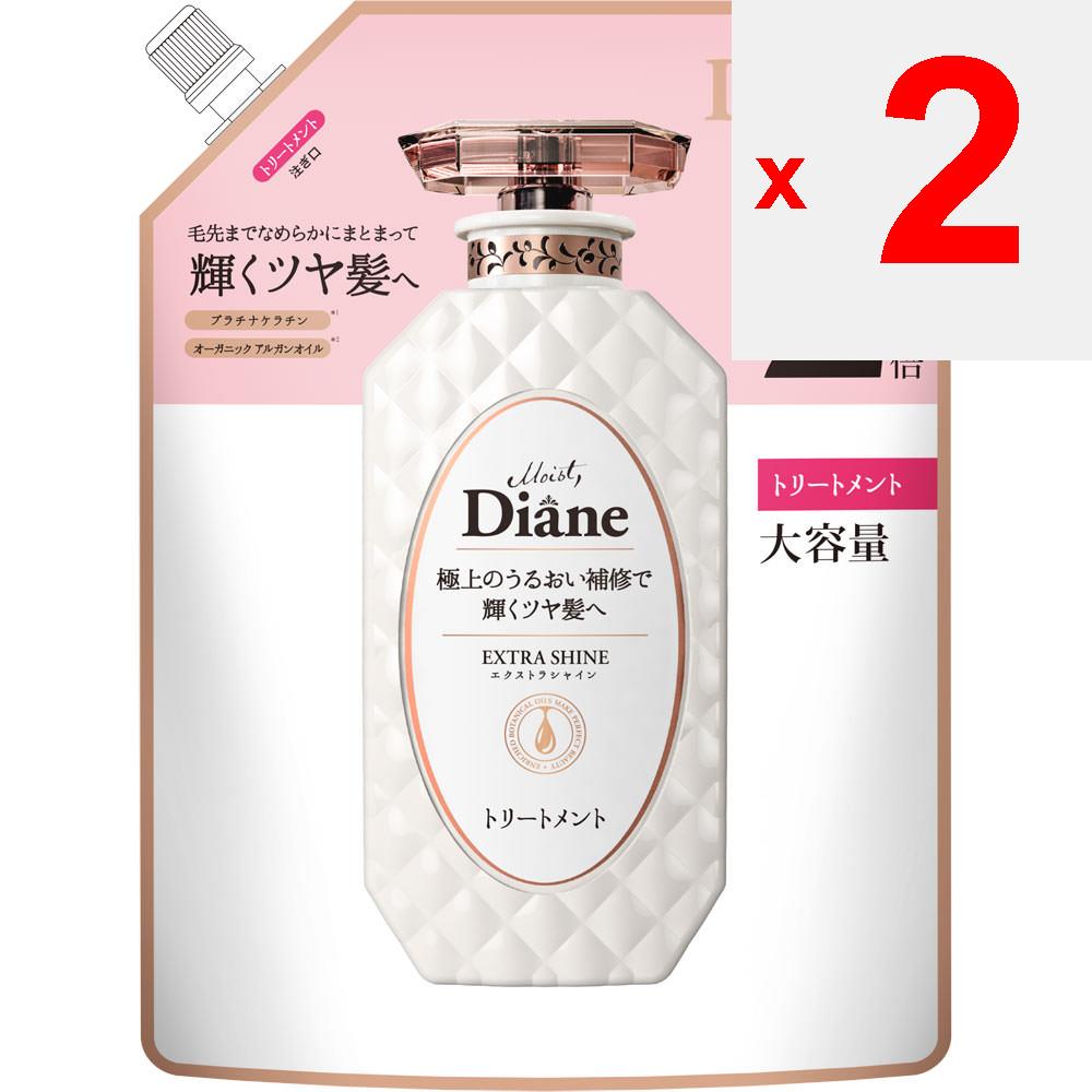 Nature Labo Moist Diane MOIST DYANE PERFECT BEAUTY EXTRA SHINE Behandlung Nachfüllpackung Großpackung 660ml Perfect Beauty Diane Shampoo/Spülung (Schadenspflege