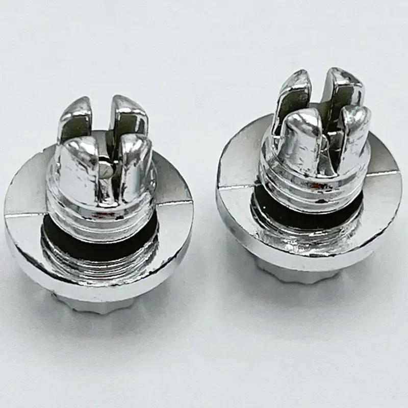 Car Tire Screws Wheel Hub Decorative Plastic Screws Tire Refit Flat-Head Polished Surface Wheel Rims Cap Lip Screw Bolt Styling
