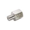 Stainless Steel 304 Threaded Adapter, Female NPT 1/4 To Male M10x1.5 Metric-Imperial Reducer (0922)