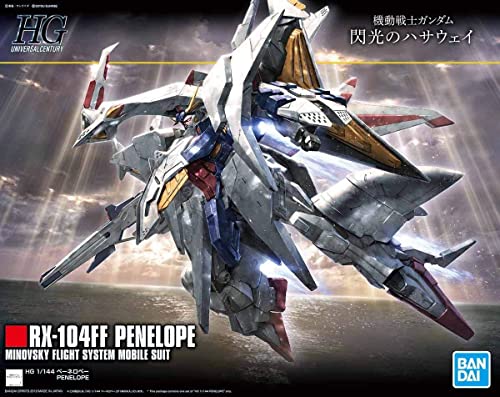 HGUC Mobile Suit Gundam Flash Hathaway Penelope 1/144 scale color-coded plastic model
