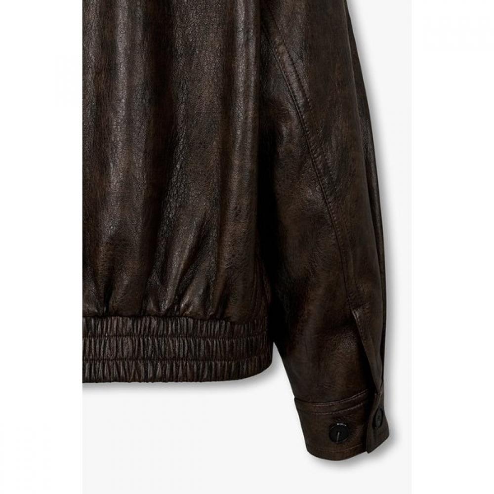 STUDIO TOMBOY Oversized Leather Jumper 91f6161771