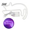 Battery Powered Night Light Cat LED Neon Sign Wall Sconce for Bedroom Decor, Cute Cartoon Animal Creative Gift Kids Light, Energy Saving Decorative