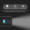 Night Riding Bike Light Headlight USB Rechargeable BMX Light Riding Flashlight Waterproof USB Charging Riding Equipment