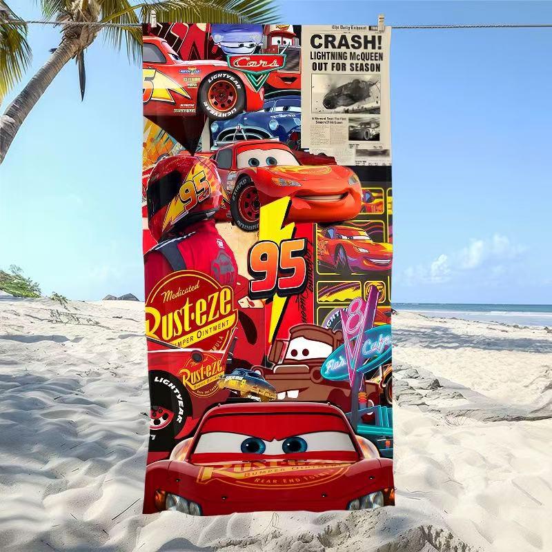 Anime Cartoon Digital Print Quick-Dry Beach & Travel Towel